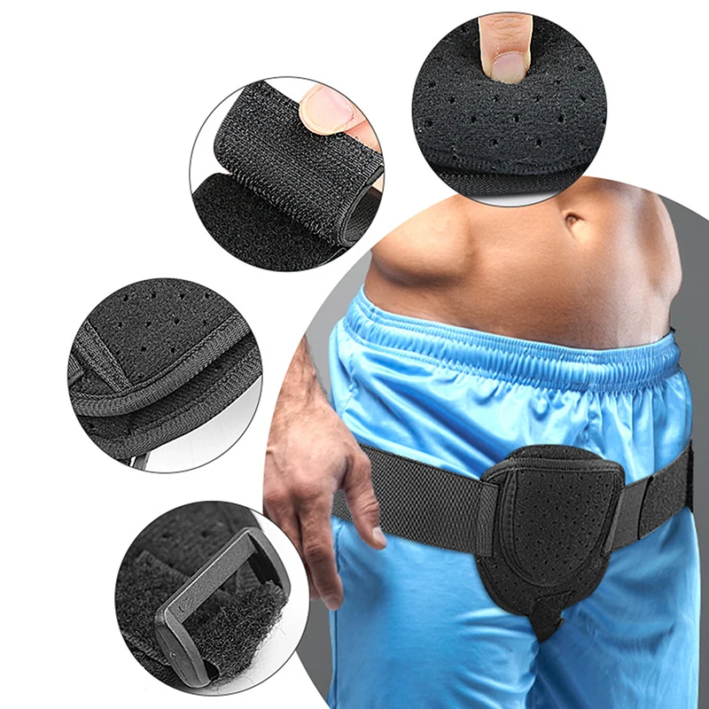 1PCS Breathable Hernia Belt Truss For Inguinal Sports Hernia Support Pain Relief Recovery Strap Hernia Belts