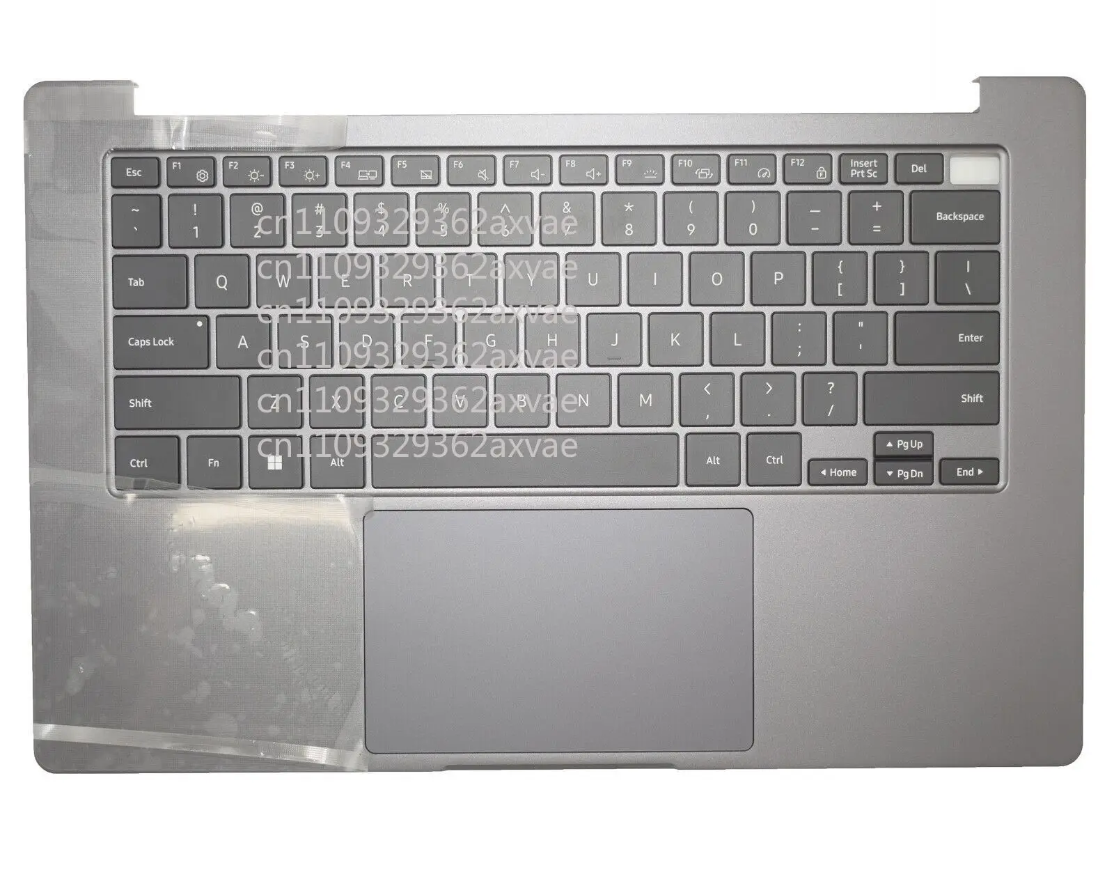 New Palmrest Upper Case w/US Keyboard TP For Samsung 14 Galaxy Book2 NP641BEF BA98-03269A