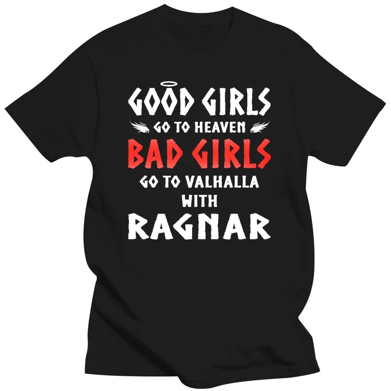 Bad girls go to Valhalla with Ragnar Women Sports & Outdoors online t shirt  New Arrival