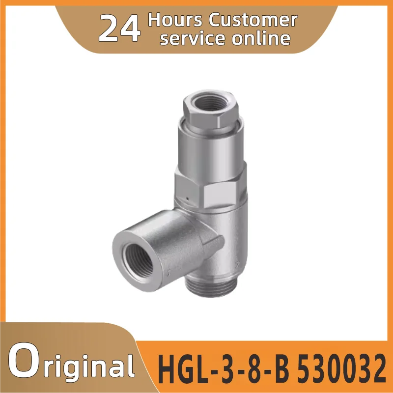 

New original HGL-3-8-B 530032 HGL-1-8-B 530030 HGL-1-4-B 530031 HGL-1-2-B 530033 HGL-M5-B 530029 throttle valve