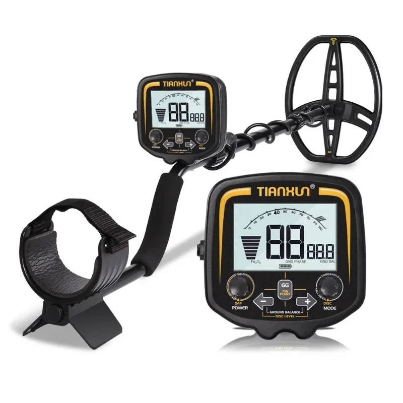 Detektor Metali TX850 Gold, Głębokie Poszukiwania, Wykrywanie Złota, Lokalizacja Precyzyjna, Częstotliwość 19 KHZ, Balansowanie, Wykrywanie w Ziemi, Lokalizator, Poszukiwacz