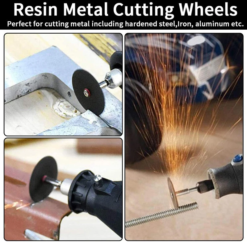 B62B 32pcs Cutting Discs for Rotary Tool, 3 Different Saw Blades to Meet Your Different Needs, Cutting Wheel Set
