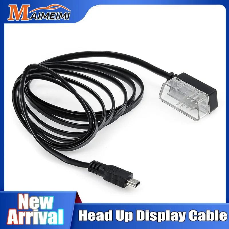 

Car HUD Wire Cable Head Up Display OBD Cable Wire OBD2 Cable for Car HUD OBD Cable USB Connection Cable