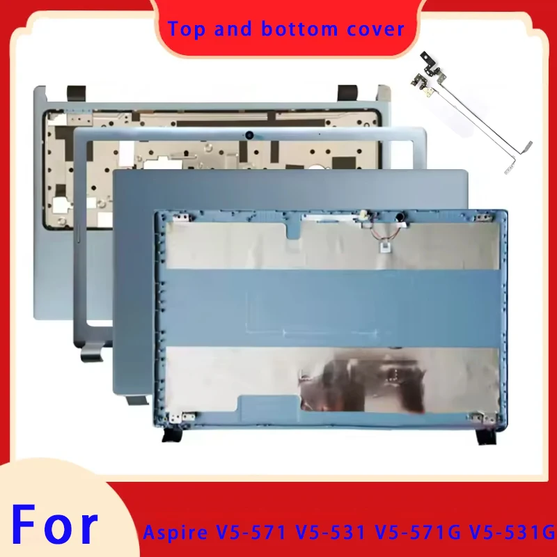 Non touch compatible with Aspire V5-571 V5-571G V5-531G V5-531 LCD screen top cover screen frame palm support bottom shell hinge