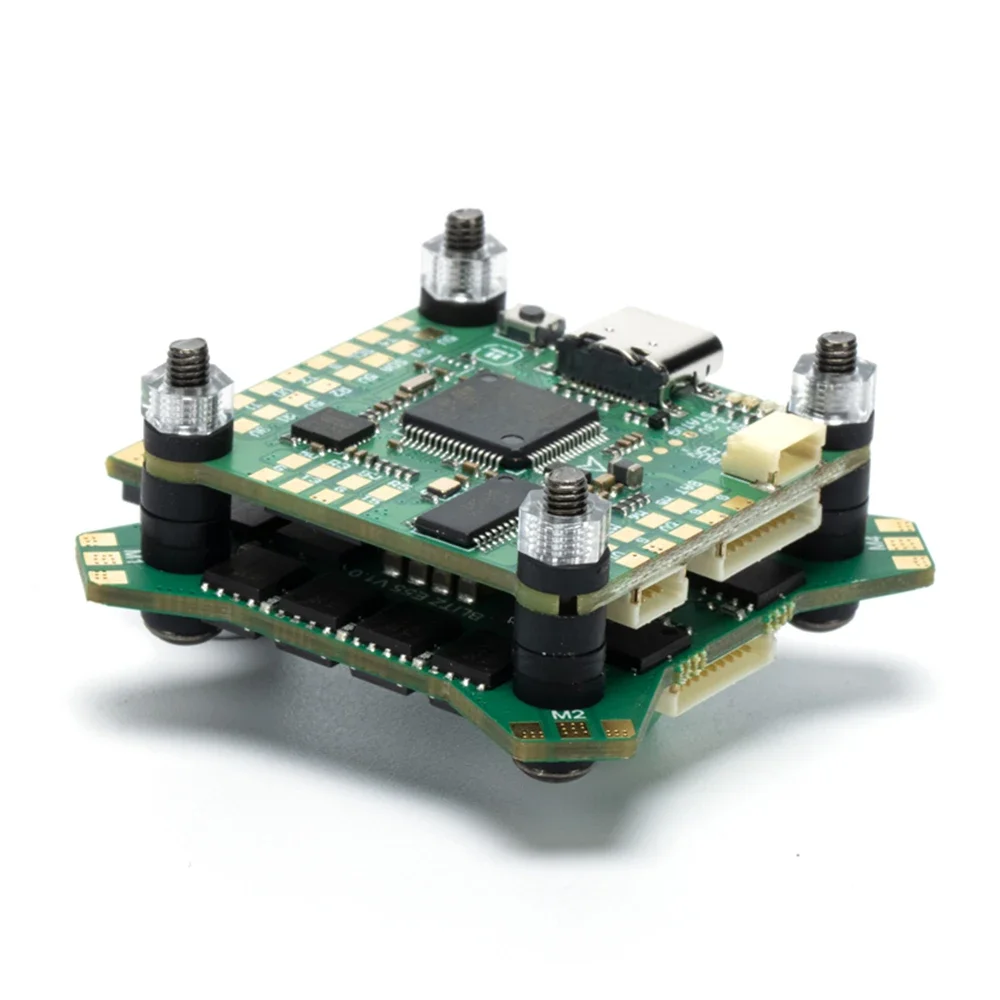 IFlight BLITZ F7 Stack F722 F7 وحدة تحكم في الطيران ث/BLITZ E55 55A BLHELI32 4in1 ESC 2-6S DShot 600 لطائرة RC FPV بدون طيار