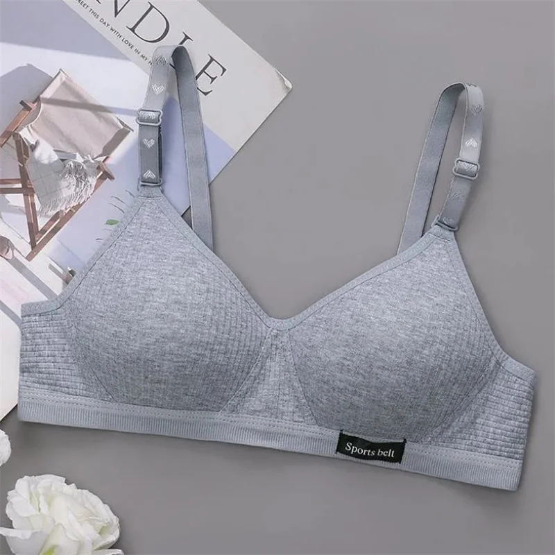 Women Seamless Wireless Comfortable Bras Female Lady Push Up Underwear Lingerie Sexy Detachable Shoulder Belt V Thin Nylon Bra