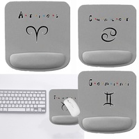 Ergonomic Wrist Rest Mouse Pad Comfortable Square Thickened Wrist Support Mice Mat Soft Mouse Pad for Constellation Series