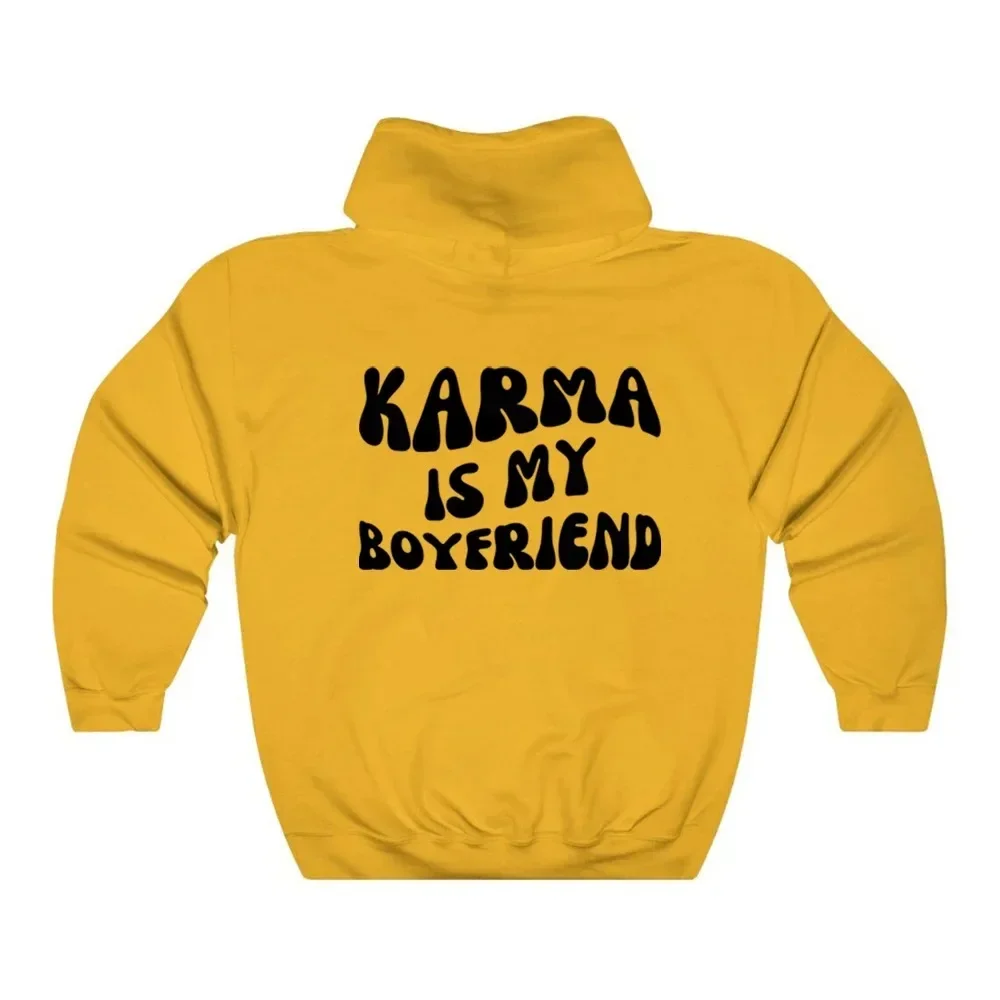 Karma Is My Boyfriend Bluza z kapturem Midnight Inspiration Bluza z kapturem Poznaj mnie Midnight Lyric Hodoies Kawaii Plus Size Hoodie