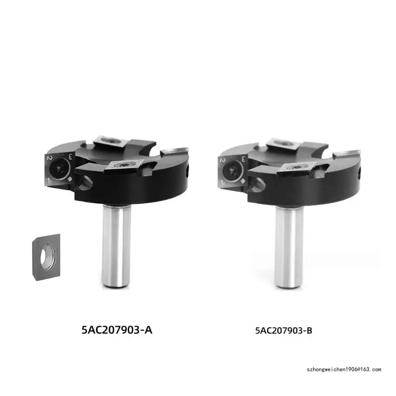 

28GF Spoilboard Surfacing Router Bit,1/2inch Shank 1-1/2inch Cutting Diameter, Slab Flattening Router Bit Planing Bit