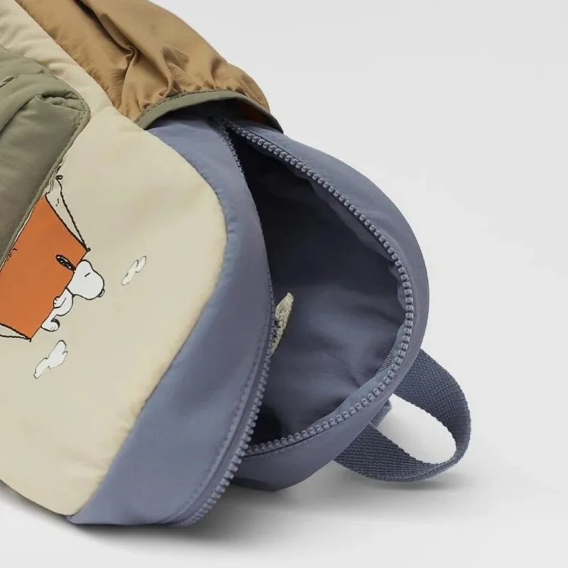 New Cartoon Snoopy Backpack Unisex Printed Backpack Student School Casual School Bag Large Capacity Fashion Backpack