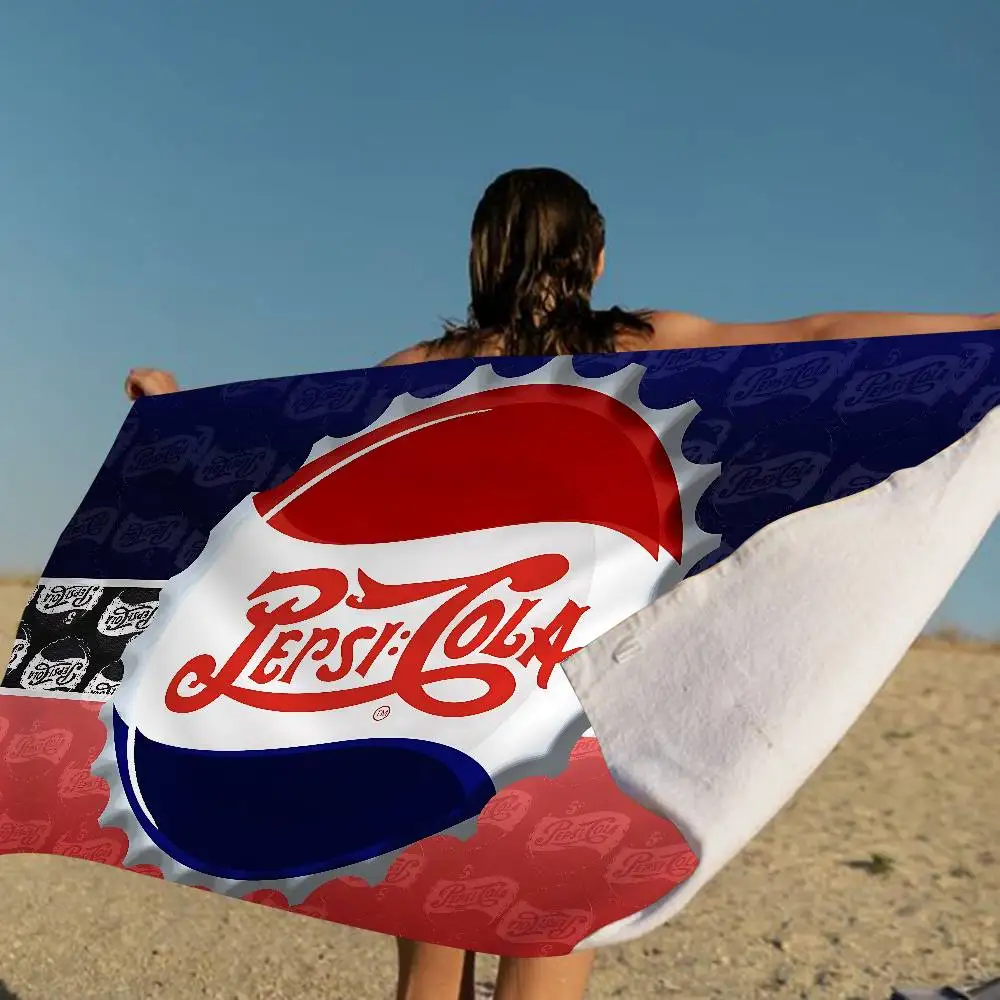 Toallas de playa grandes de microfibra P-pepsi-CC-cOla, toalla de secado rápido, toallas de playa para arena, toalla de piscina para viajes, natación, yoga