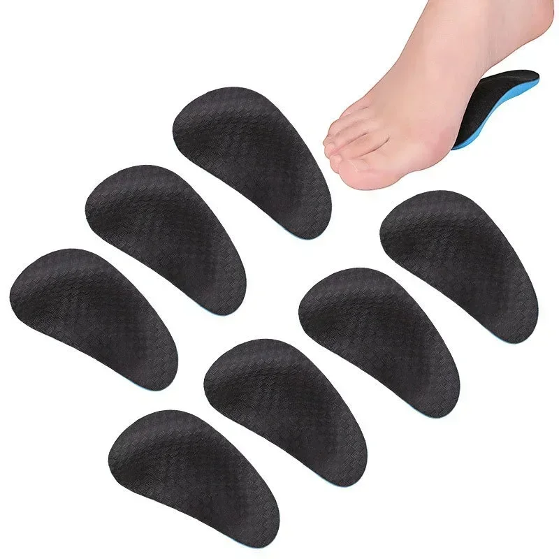 1/2/3/5pairs Sports Palm Foot Pad Flat Arch Support Half Inner Insoles Orthopedic Insoles Correcting Flat Feet Support Foot Pad image 6