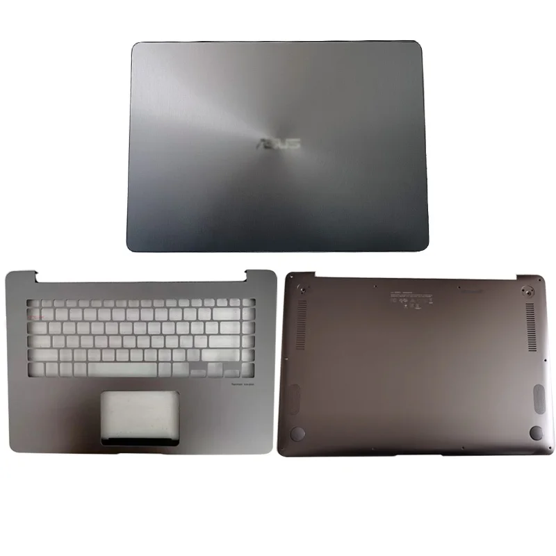 

NEW Laptop LCD Back Cover/Palmrest Upper Case/Bottom Case Computer Case Gray For ASUS UX530 UX530U UX530UX