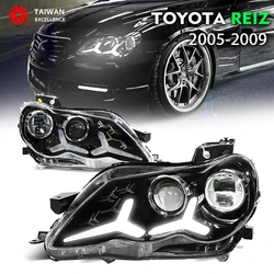 Super Q  factory high quality mark x headlight for Toyota Reiz 2005-2009 Mark X 2004-2007 car headlight kit 2 PCS