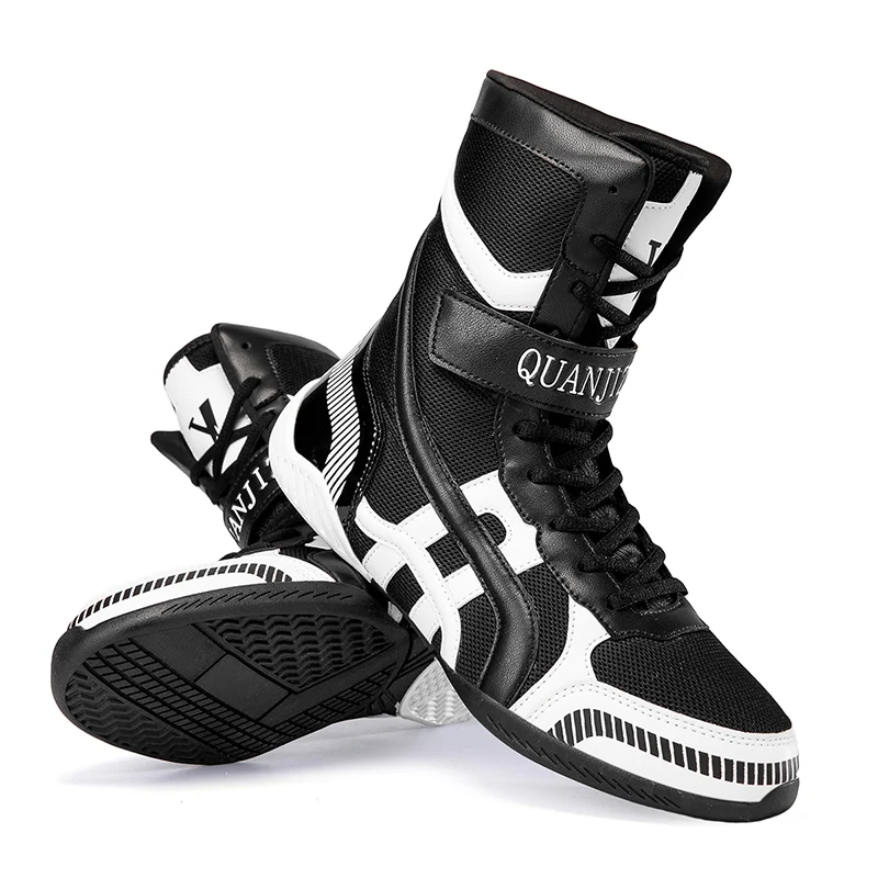 Men New Wrestling Shoes Athletic Training Lightweight Male Non-Slip Top Quality Sneakers Breathable Gym Boxing Shoes Botas Boxeo