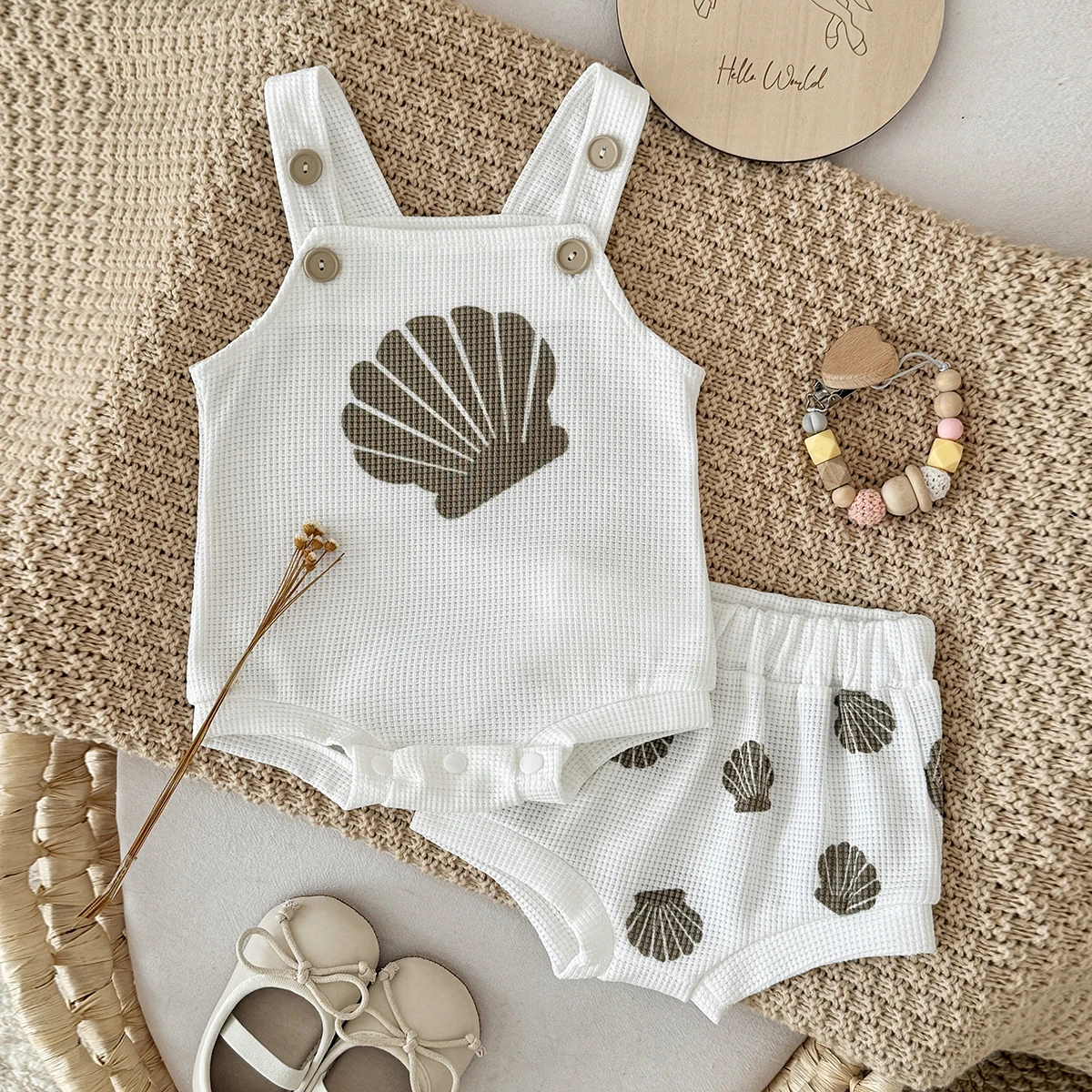conjunto-de-blusas-e-shorts-para-bebes-de-0-a-18-meses-conjunto-de-roupas-com-estampa-de-concha-e-shorts
