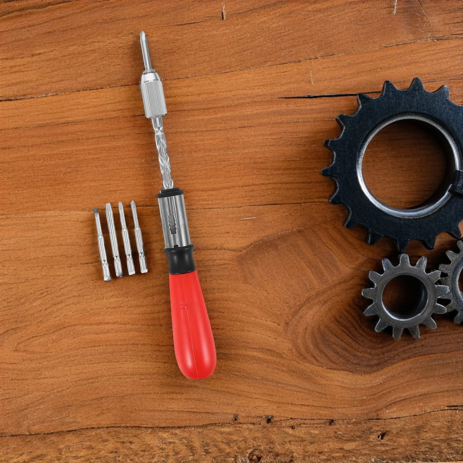 1 مجموعة مفك براغي بسقاطة عكسها شبه أوتوماتيكية يده بت سائق لإصلاح المنزل Diy بها بنفسك المحمولة الدقة أداة المساحات الضيقة