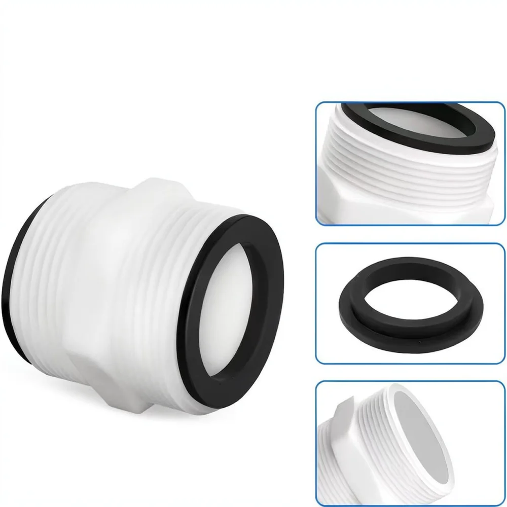 Replacement Pool Pump Hose Connector 1.5 Inch For Intex Coleman Durable ABS Swimming Pool Water Filter Joint Adapter