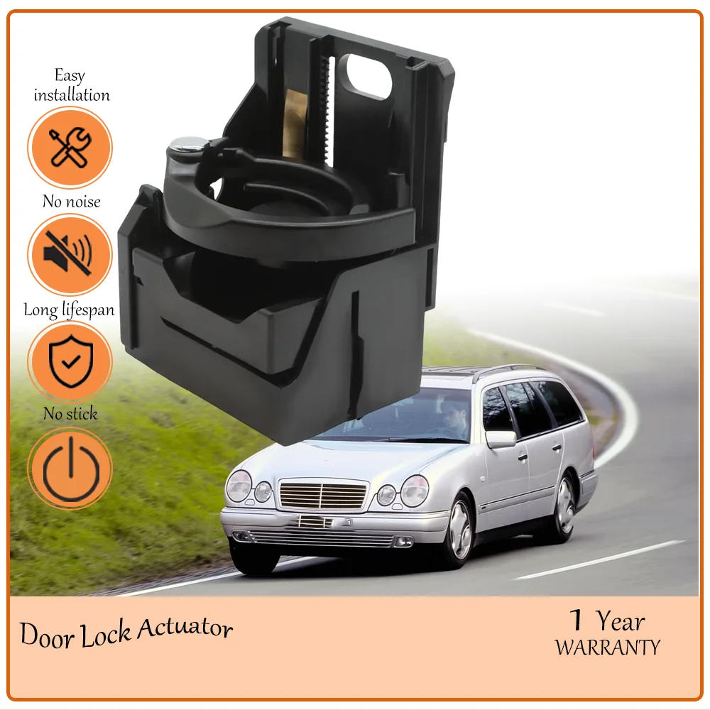 

Durable Front Water Cup Holder Compatible With Mercedes W210 E300 E320 1996-2003 Center Replacement Part oem 66920101 2106800114