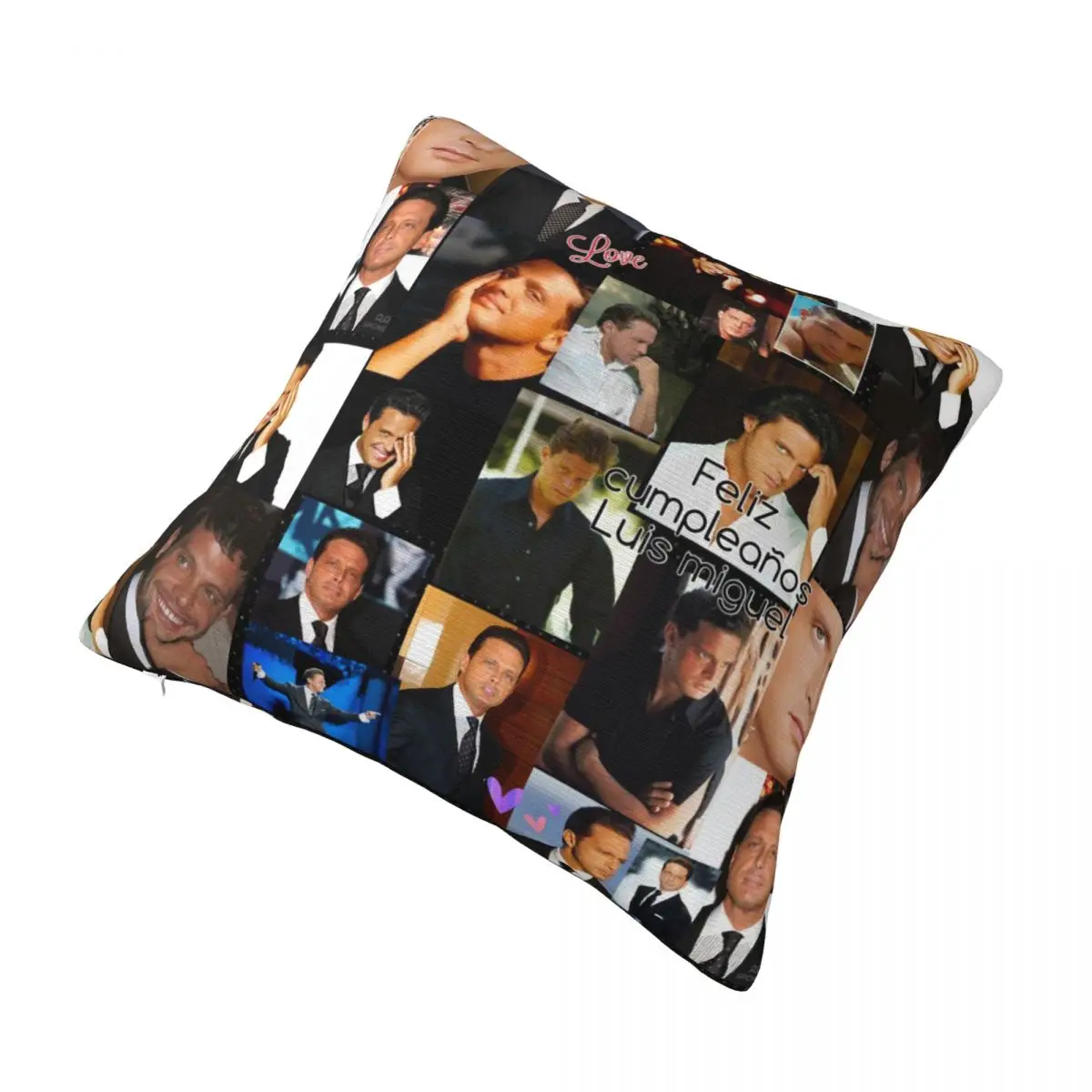 Decorative Pillowcase Luis Miguel Merch Home El Sol De Mexico Singer Pillow Case Cover Zippered Multiple Sizes Dropshipping