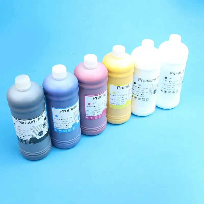 

1000ml DTF Ink Direct to Film Transfer Printer DTF Inks T shirt Printing Hot melt Powder PET Film White Color Dtf Printer Ink