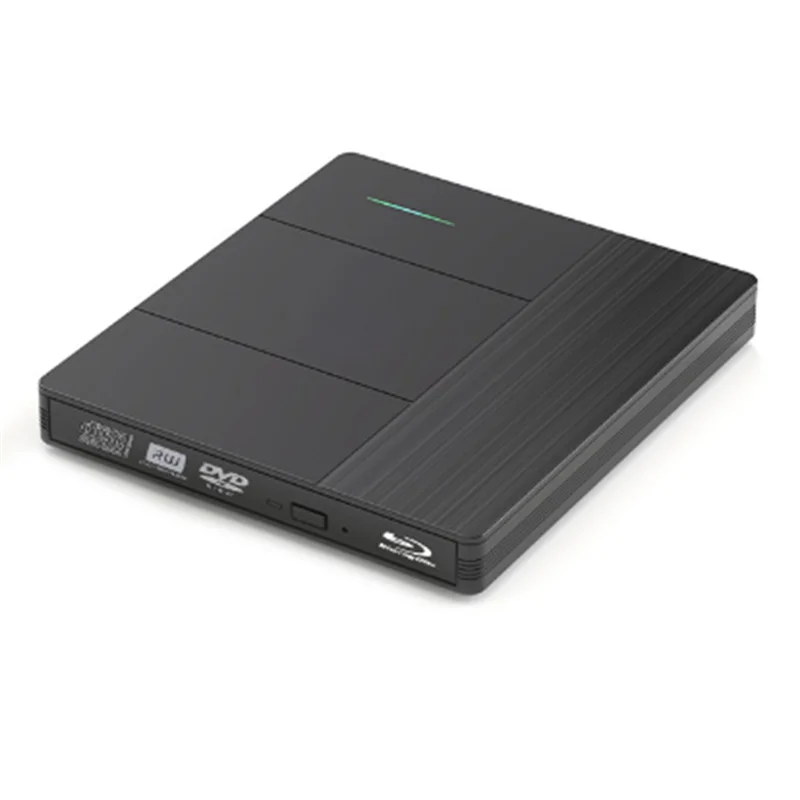 7 In 1 External Blu-Ray Drive,Support Disc R/W BD DVD CD Player,Portable Burner USB3.0 SD/TF Card Slot