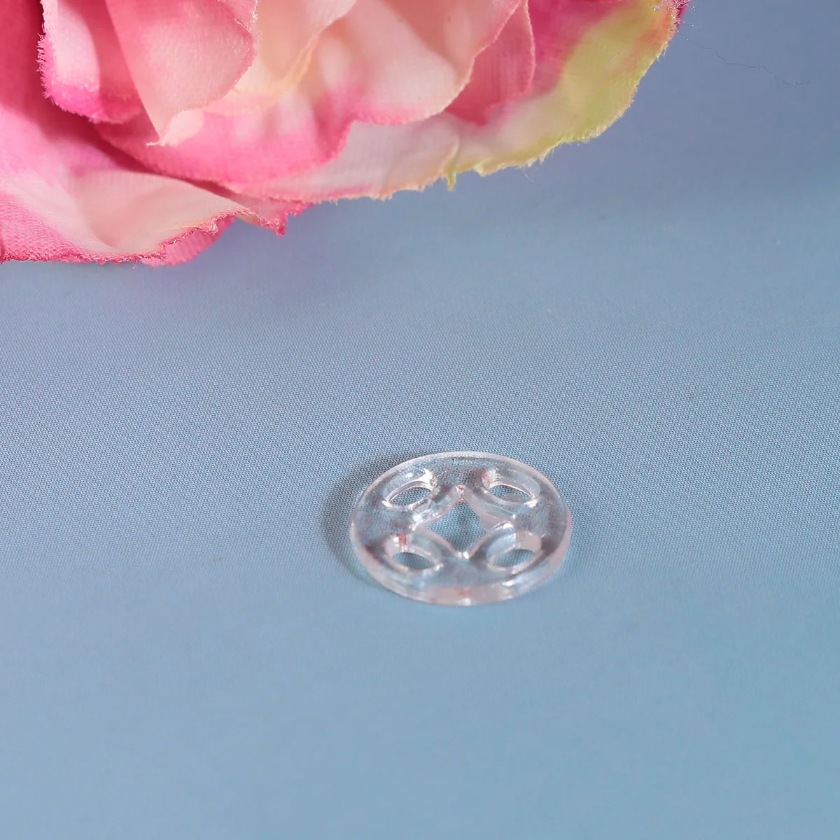 

1000pcs Transparent Snap Buttons 7Mm Plastic Sewing Fasteners For Diy Crafts Scrapbooking T-Shirt Repair Clothes Button Round