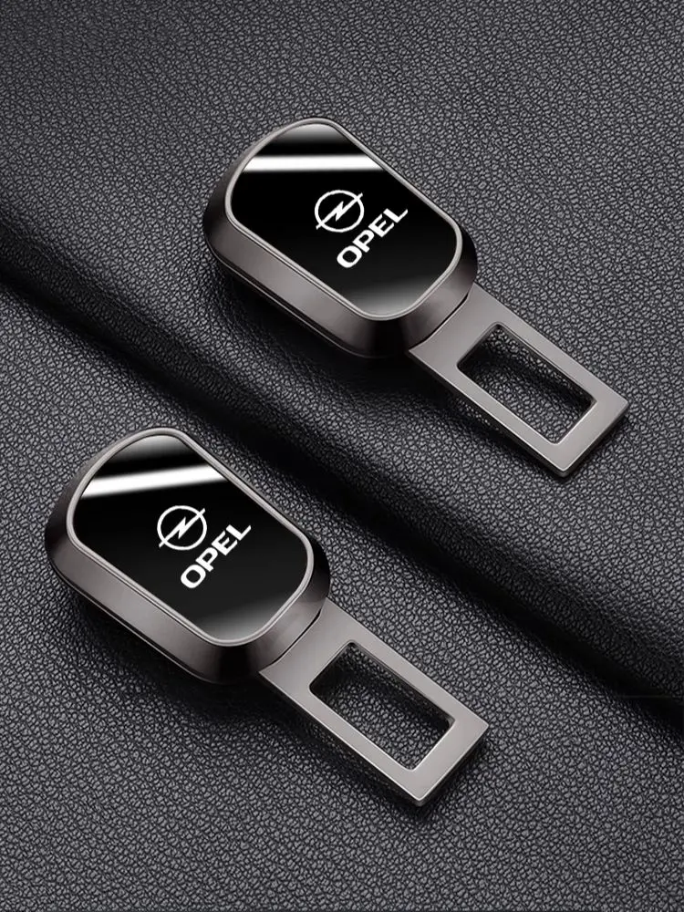 Extension de ceinture de sécurité de voiture, fixation en alliage, sangle de sécurité, accessoires d'extension de boucle pour Opel Astra Grandland Corsa Mokka Frontera Insig