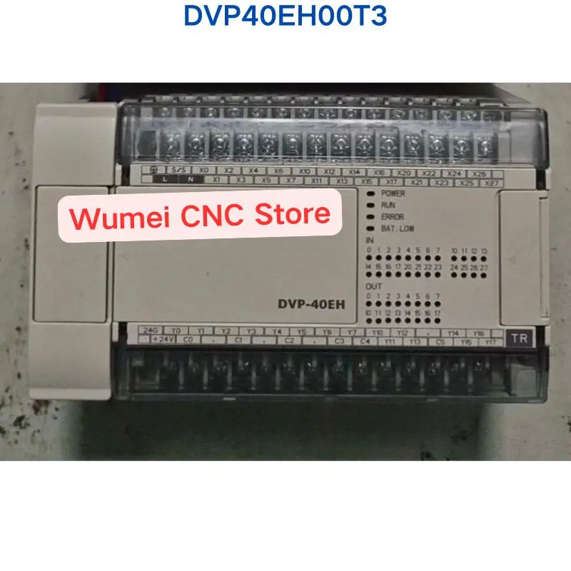 Second-hand test OK Controller DVP40EH00T3 V2.2 If You Need Other Specifications, Please Consult