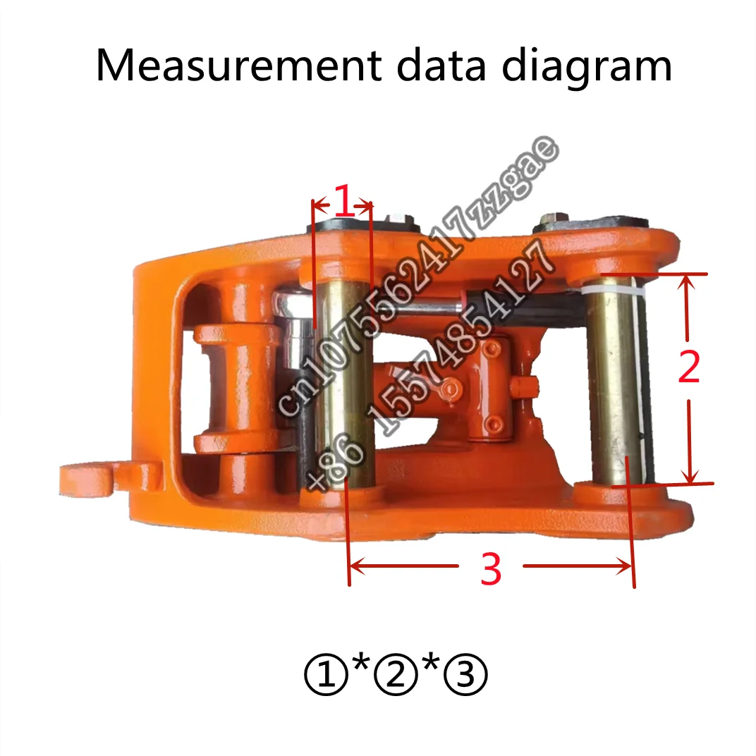 Top grade mini excavator quick hitch kx15 pc18 E17 EX17 quick coupler with long time service   micro excavator accessories