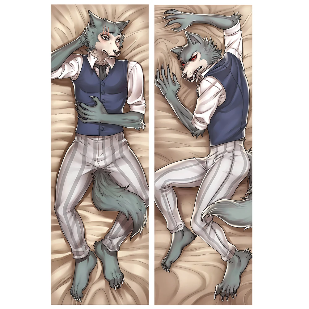 

Наволочка для подушки с принтом в стиле аниме: Орк-Волк, пушистая, для кровати, на изголовье, размер King