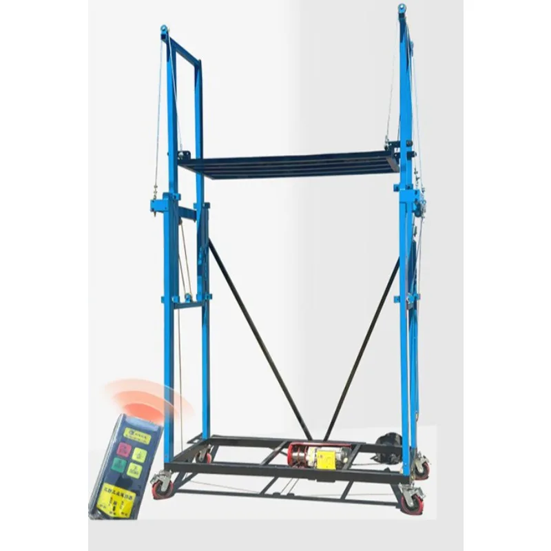 Electric lifting scaffolding foldable mobile decoration lifting platform construction automatic lift