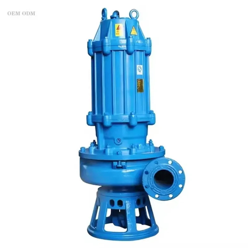 Industrial Vane Slurry Pump Single Stage Vertical Design Low Pressure for Lake River Pumping Large Particles