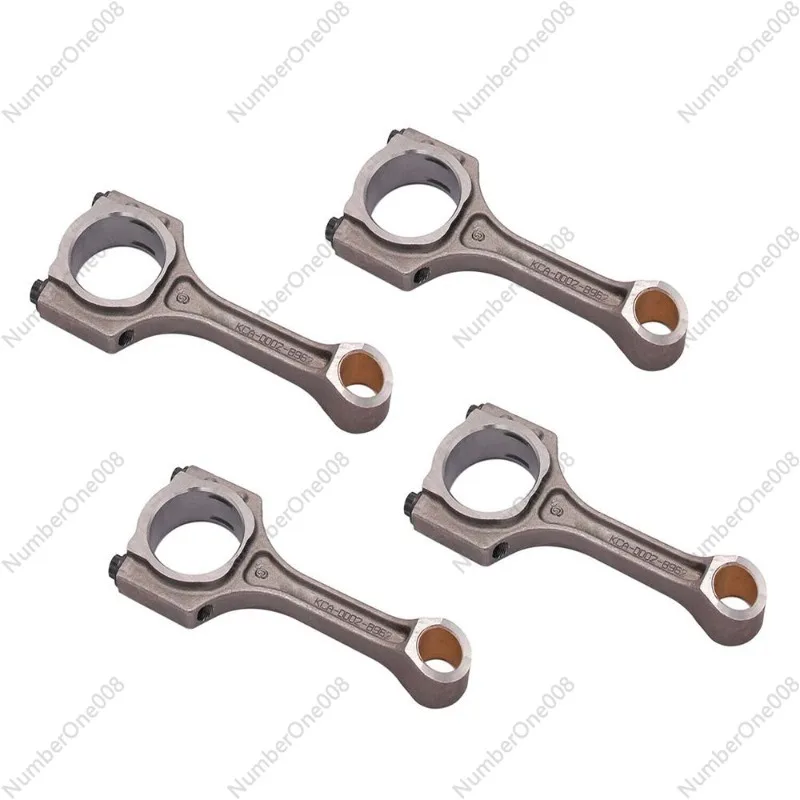 

4pc G4FD G4FC OEM Connecting Rod set 23510-2B010 Fits for 2010-18 Kia Soul Rio Hyundai Accent 1.6L 23510-2B000 235102B010