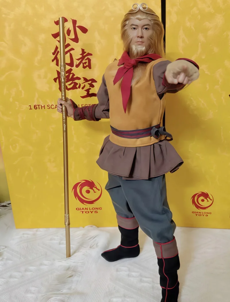 

In Stock Original QIANLONG TOYS 1/6 QL-001 The Monkey King Sun Wukong Action Figures Collectable Figurine Surprise Xmax Toy Gift