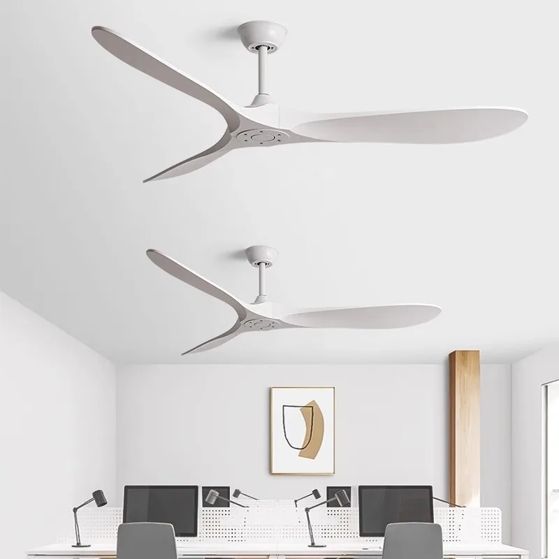 52-Inch American Retro Nordic Style Intelligent Inverter Industrial Electric Ceiling Fan for Home Living Dining or Hotel Use