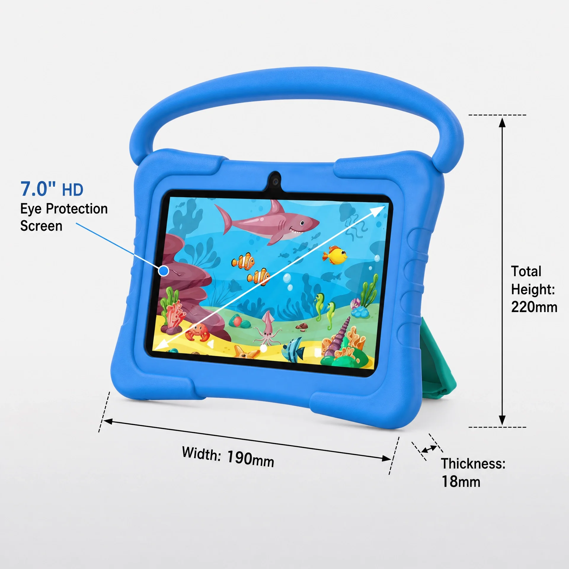 ATMPC Android 14 Kids Tablet 7