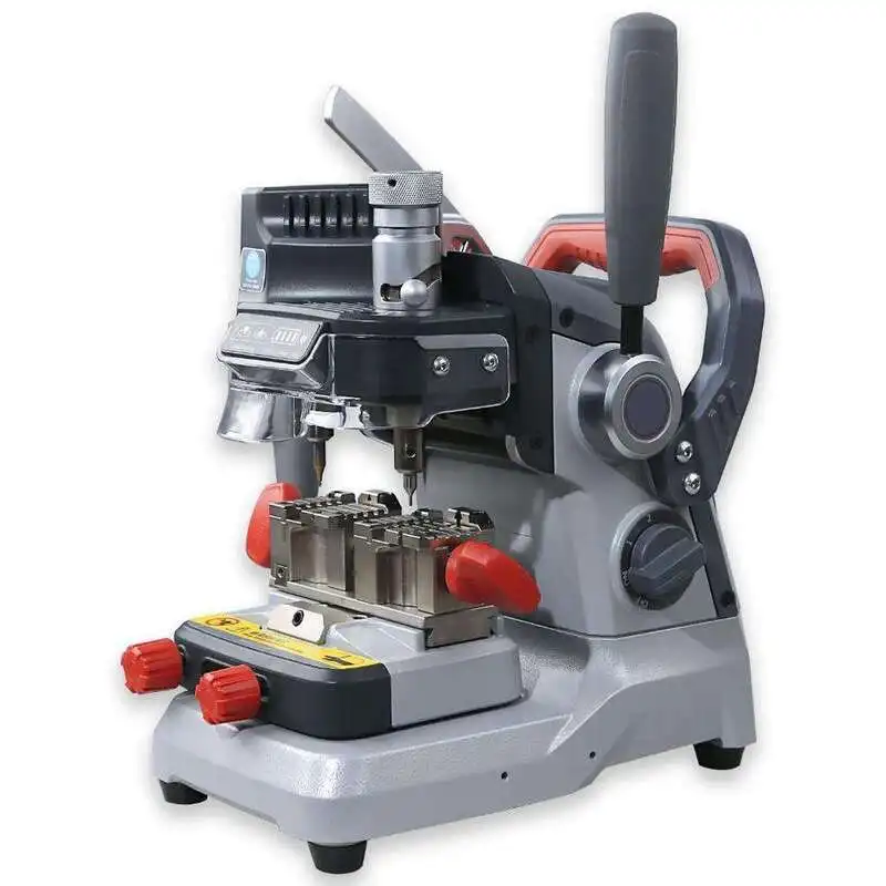 High Precision Key Cutting Machine - Universal Clamp, Powerful Motor, Easy Operation, Ideal for Locksmiths and Key Makers