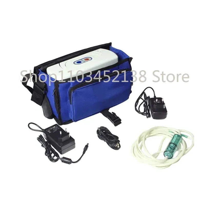 3L/min Portable Oxygen Concentrator with Battery Oxygen Generators Ventilator Sleep Mini Oxygen Machine for Home AC110-220V