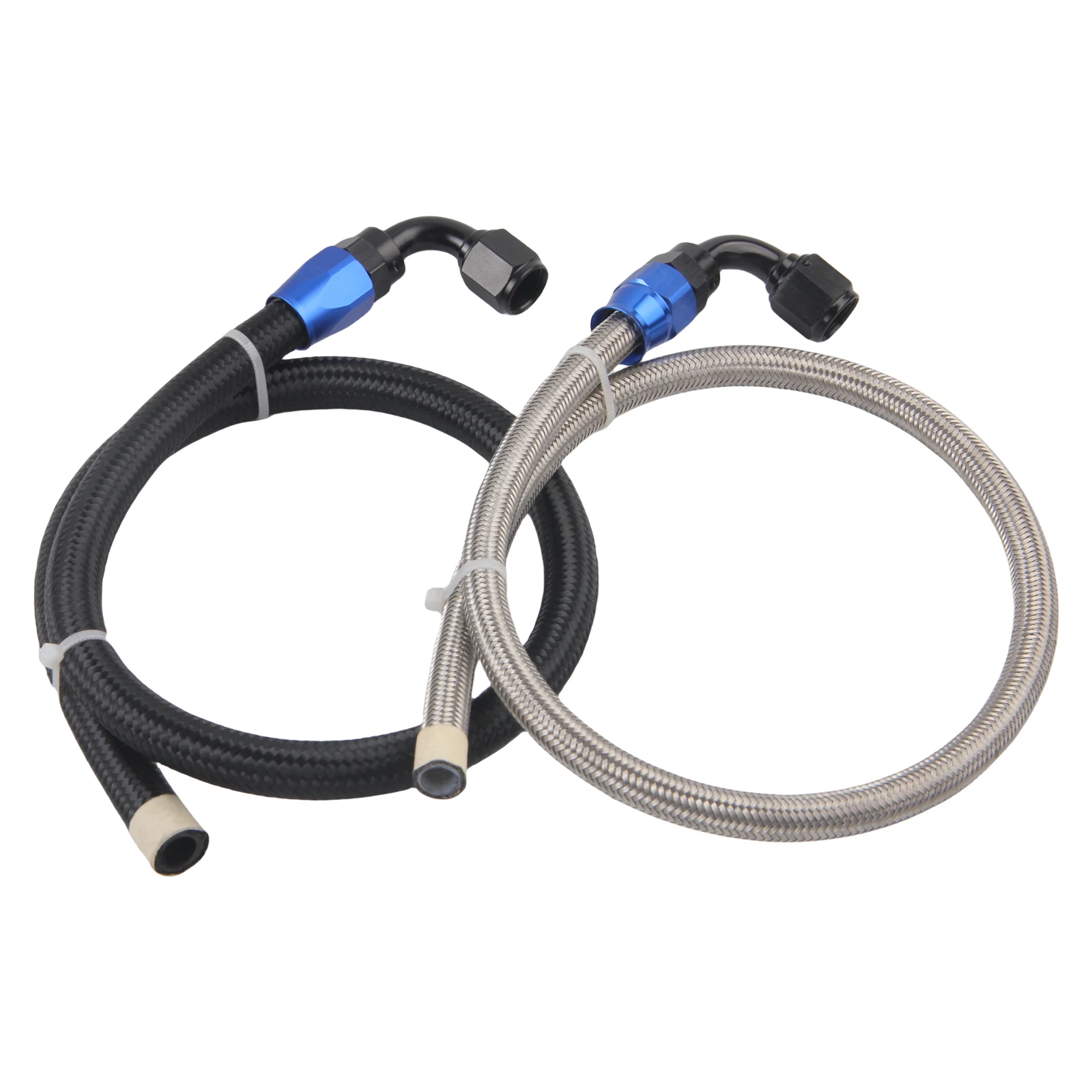25Inch 6AN AN6 Power Steering Hose Kit For LS Swap CHEVY C10 For most Connects GM vehicles from GM Type II Power Steering Pumps