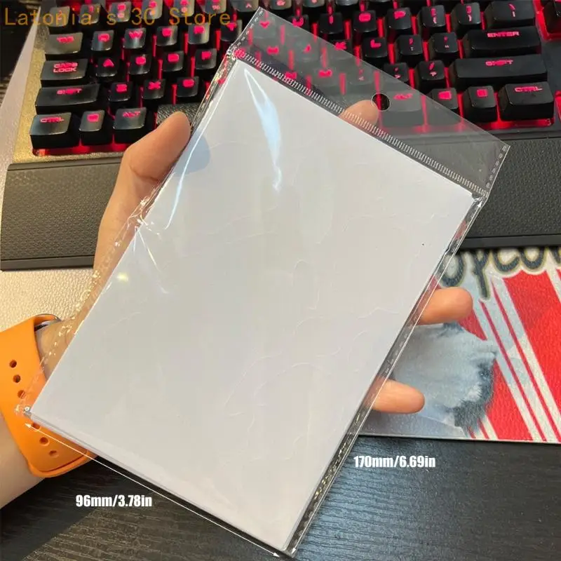 Packung mit 8 gemusterten PVC-Handy-Rückenprotektoren, Handy-Aufklebern, die Haltbarkeit und einfache Installation bieten – Detail 6