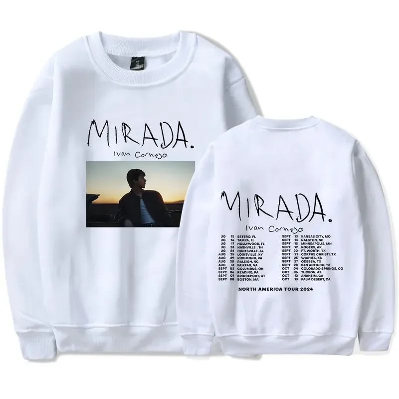 Ivan Cornejo Mirada tour 2024 crewneck sweatshirts women men long sleeve fashion pullover clothes