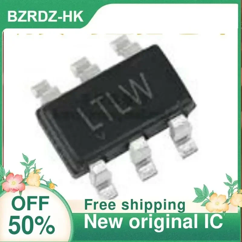 5PCS1  LTC1754ES6-5  LTLW SOT23-6  5V 50MA New original IC Switch regulator 5V 50MA