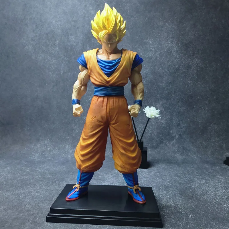 

Lk 31cm Anime Dragon Ball Z Figures Son Goku Kakarotto Super 2 Goku Pvc Statue Model Doll Collection Toys Gifts