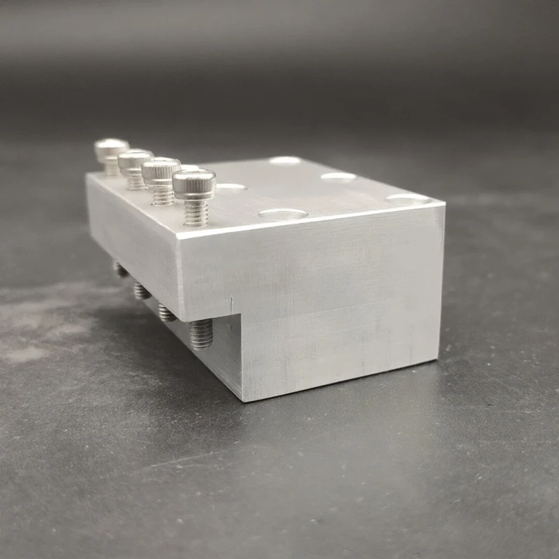 1PCS Unlimited Tire Grinder Spindle Bracket/Tool Post Spare Parts Compatible 60x60x36mm Slide Table for Tamiya Mini 4WD Trimming