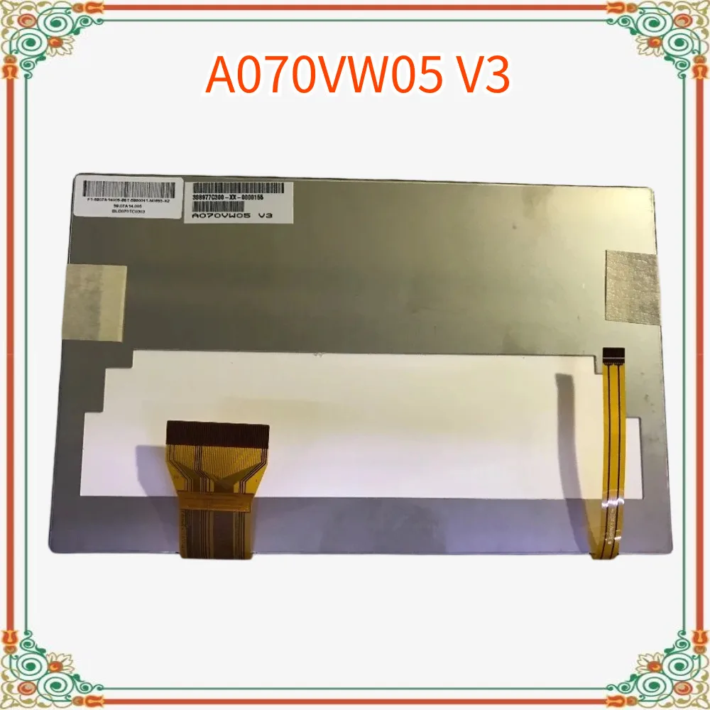 

Original A070VW05 V3 7.0 Inch Industrial Display Screen A070VW05 V.3 800 × 480 Resolution TFT Liquid Crystal Display LCD Screen