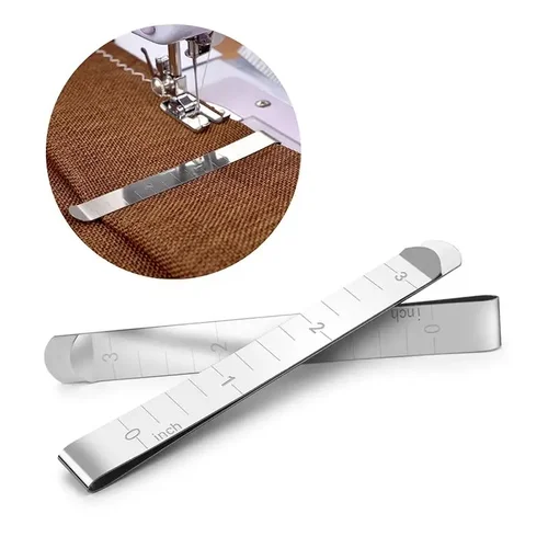 Imagen 2 del producto Clip de prensado de Metal para costura, 1/3/5 piezas, Clips de acero inoxidable para costura de ropa, bricolaje, marcado, herramienta de regla de acolchado