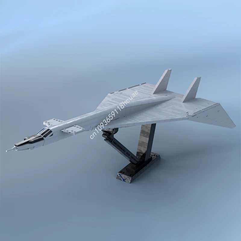 NONE 1964PCS MOC Supersonic Bomber XB 70 Valkyrie Modell BausteineTechnik Kreative Montage Pädagogisches Ziegel Spielzeug Geschenke 3