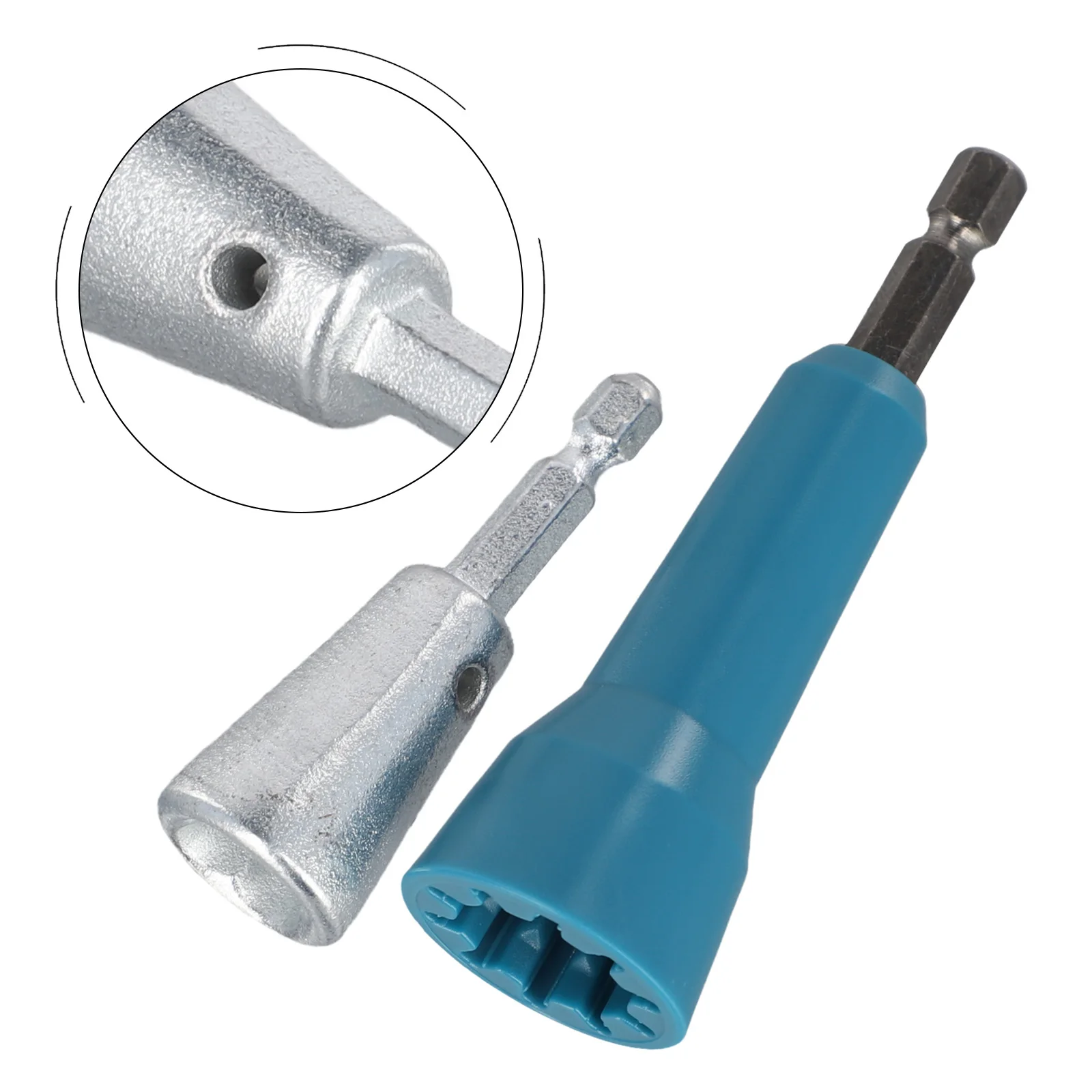 Electricians Wire Connector Tool Wire Twisting Tool Parallelizer Wire Connector Socket Wire Twisting Tools Silver Blue