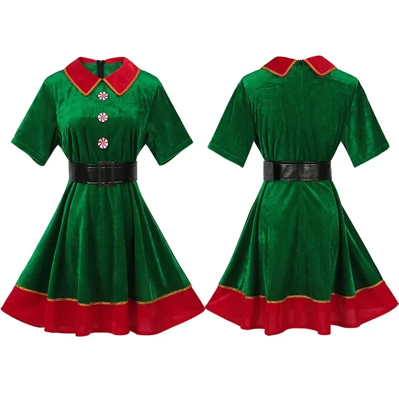 Medieval Retro Christmas Santa Claus Cosplay Costume Christmas for Women Christmas Party Festive Dress Stage Clothing Roleplay